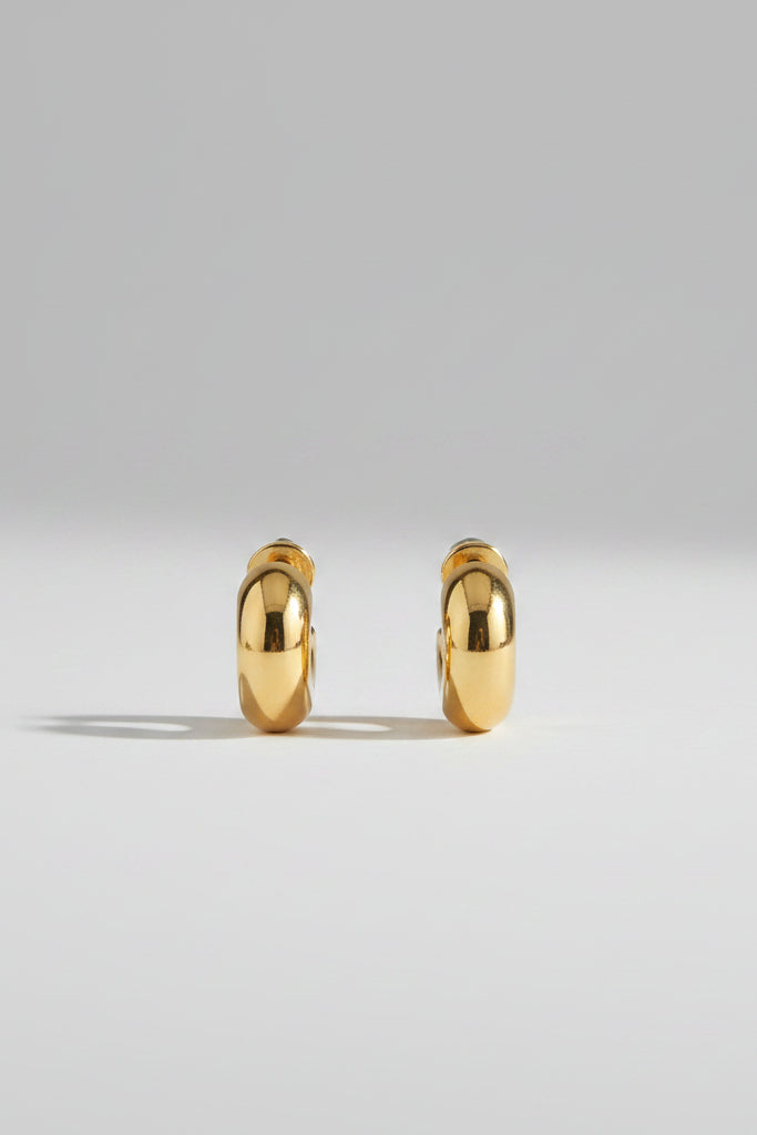 Country Road Small Round Hoop Earring