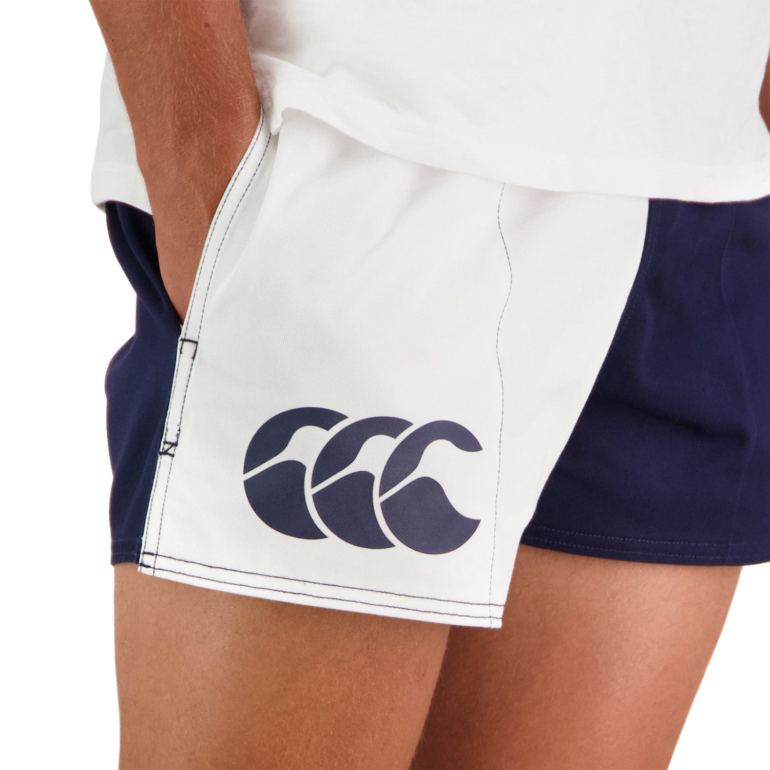 Canterbury Cotton Twill Harlequin Short with Pocket