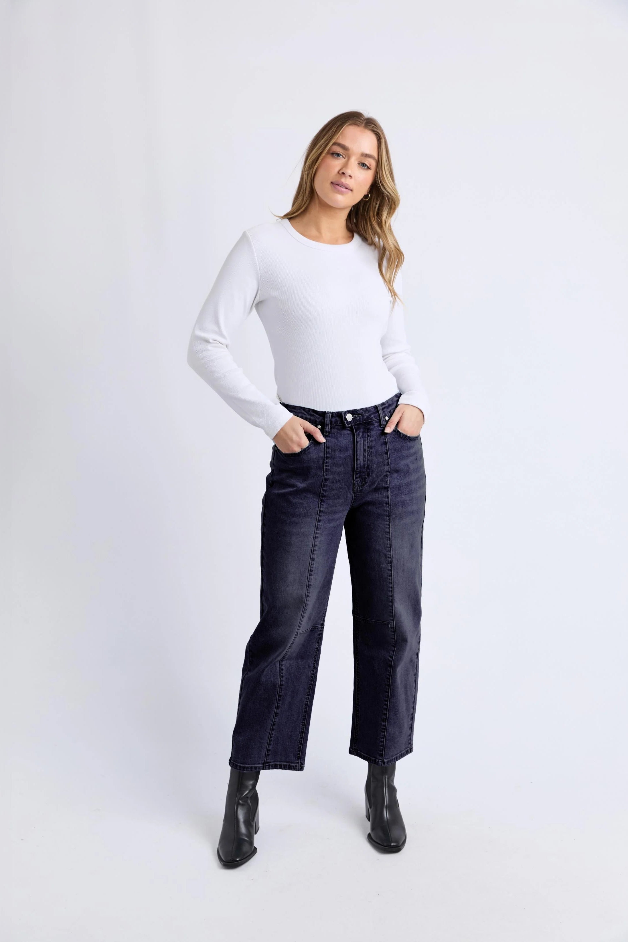 Foxwood Ambrose Barrel Jean