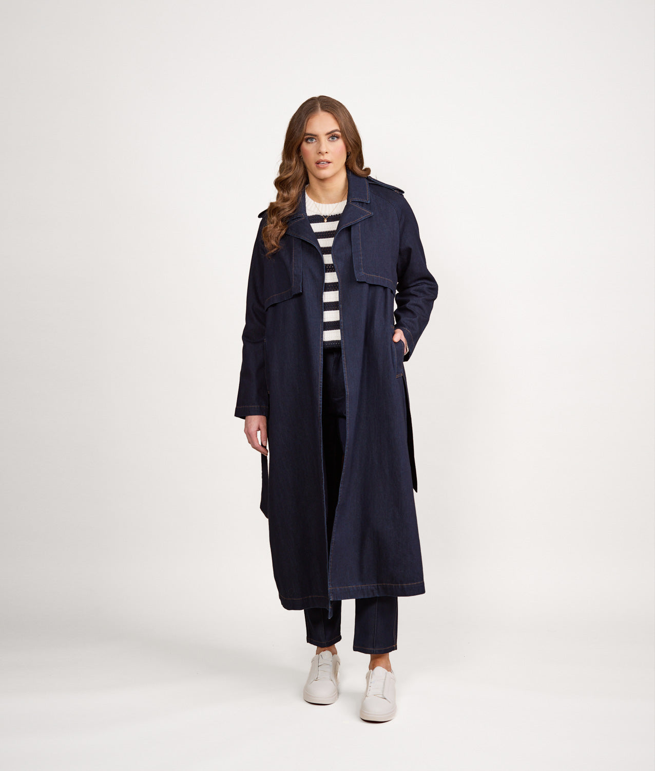 Vassalli Denim Trench
