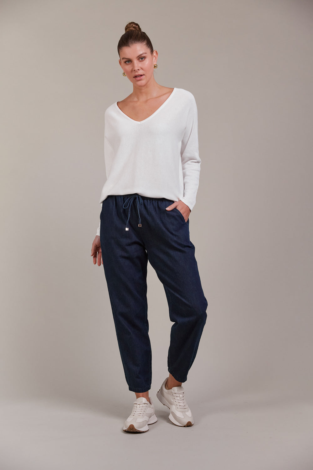 Eb&Ive Pepi Relaxed Denim Pant