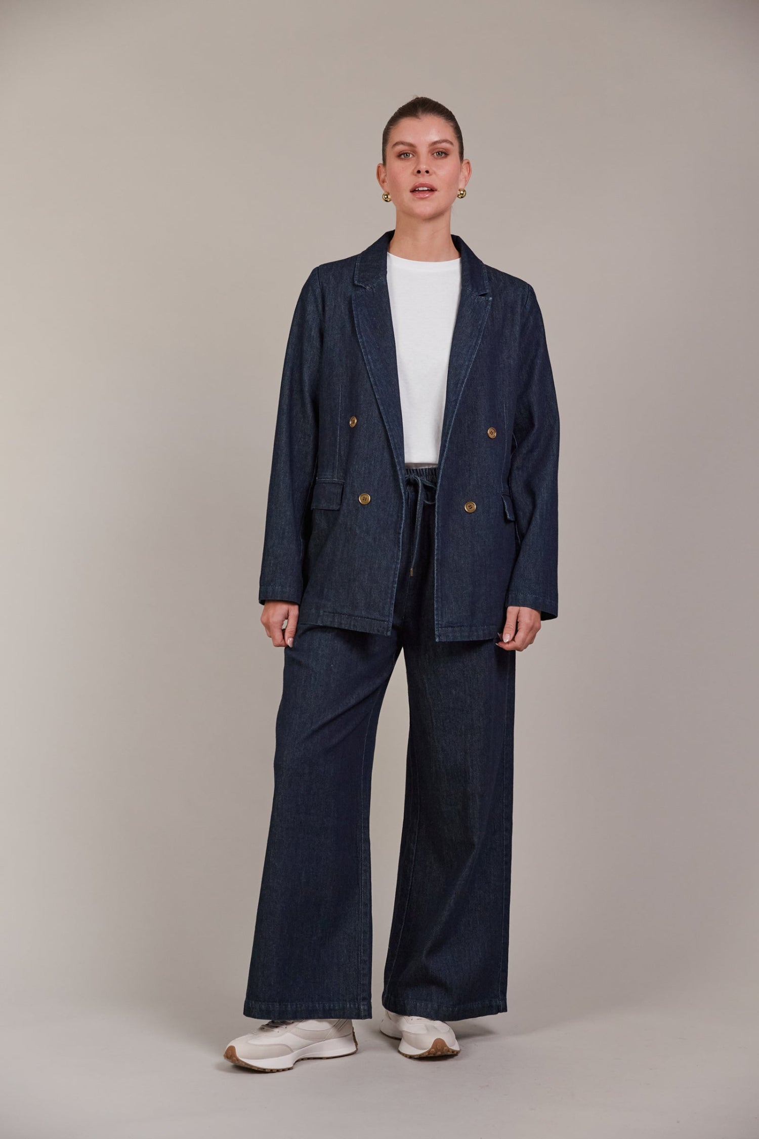 Eb&Ive Pepi Denim Blazer
