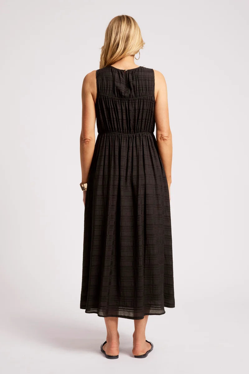 Eb&Ive Sovana Ruched Maxi Dress
