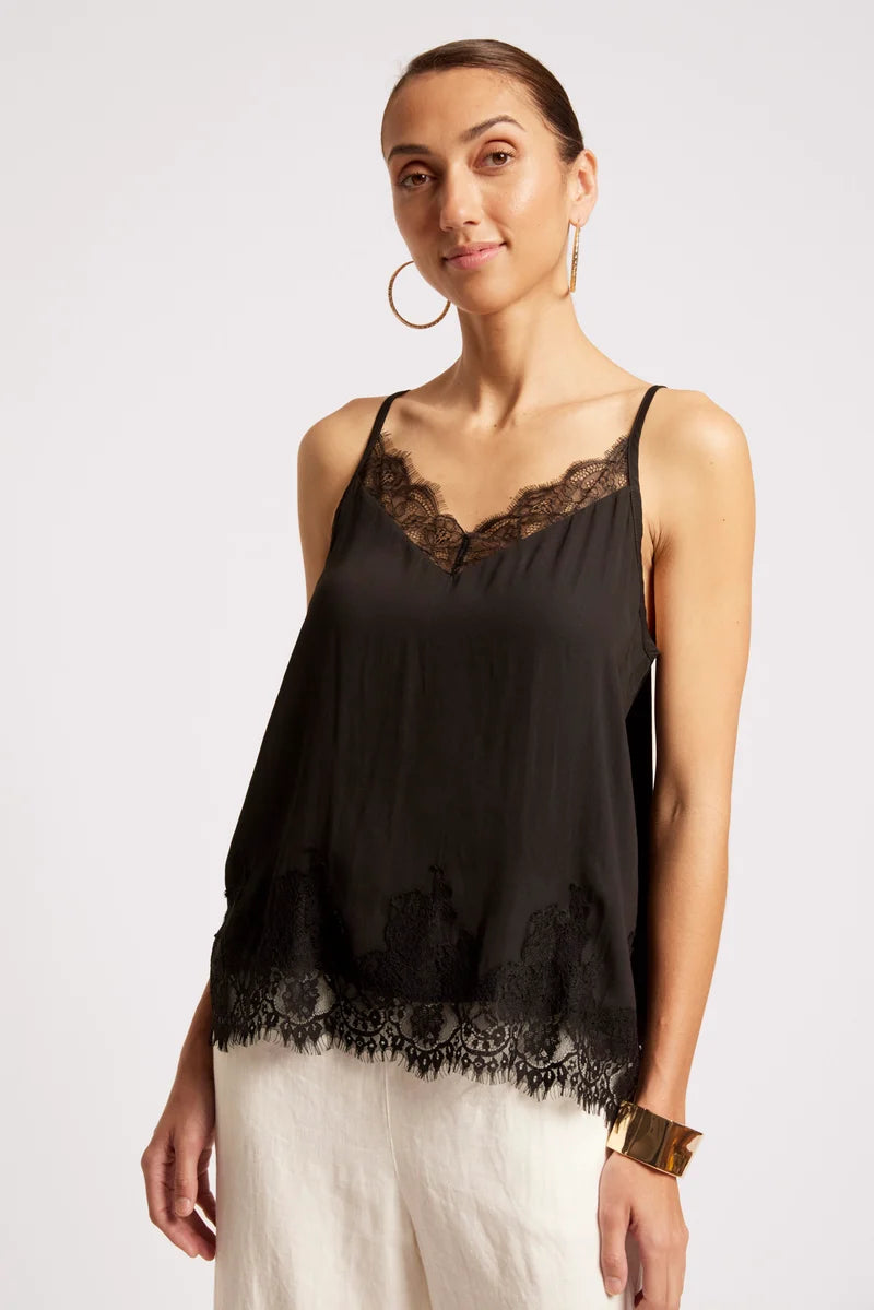 Eb & Ive Drift Lace Tank