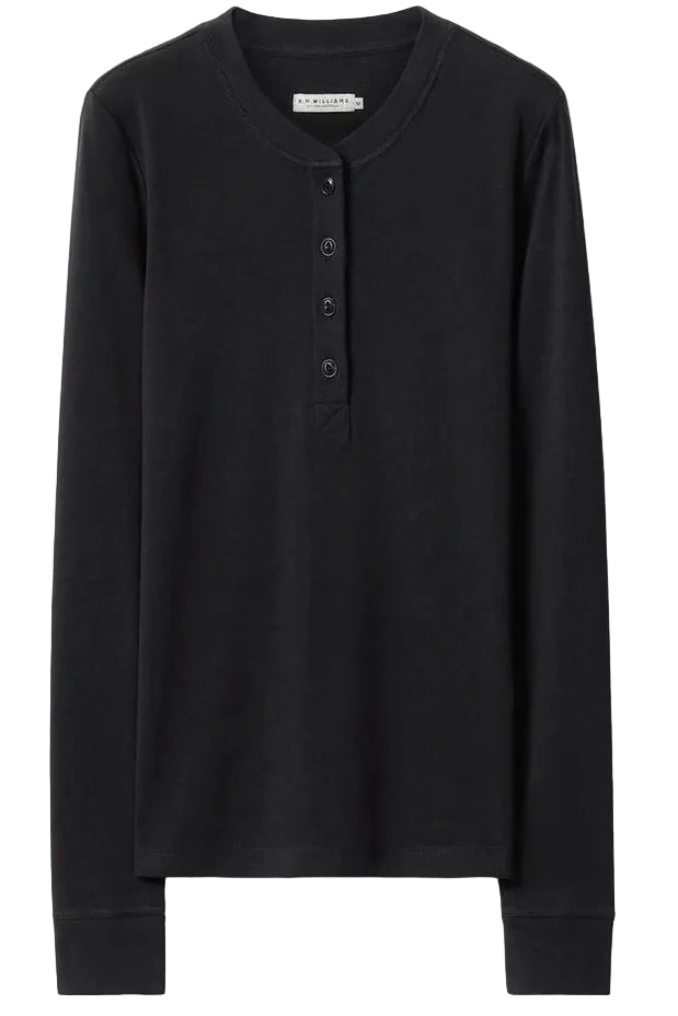 R.M.W Jericho Rib Henley Top
