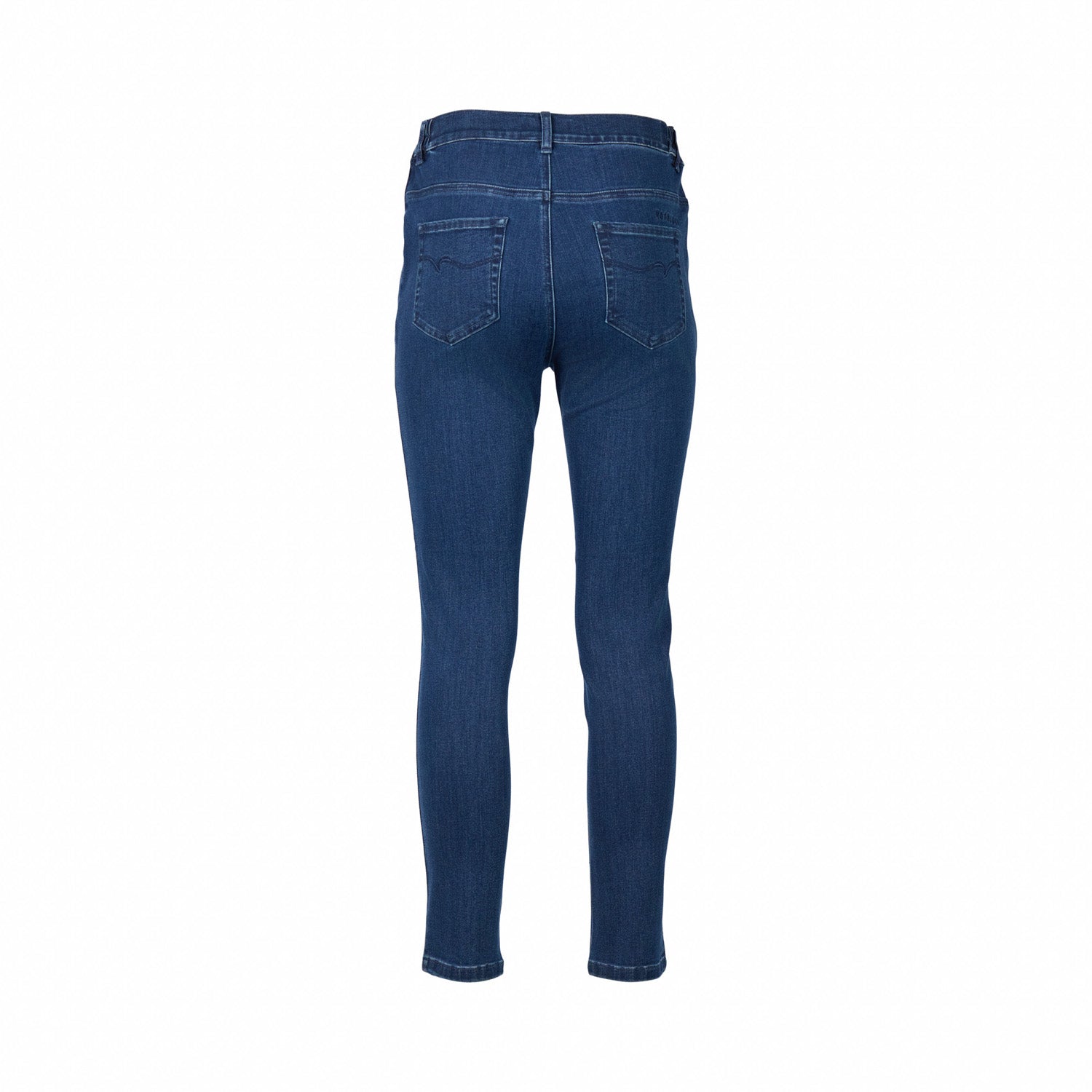 Vassalli Skinny Leg Ankle Grazer, Slim Hip and Thigh Jean with Side Waist Elastic