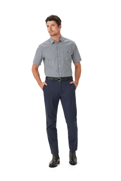 R.M.W Classic Poplin Check SS Shirt