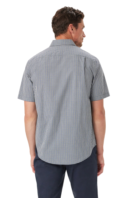 R.M.W Classic Poplin Check SS Shirt