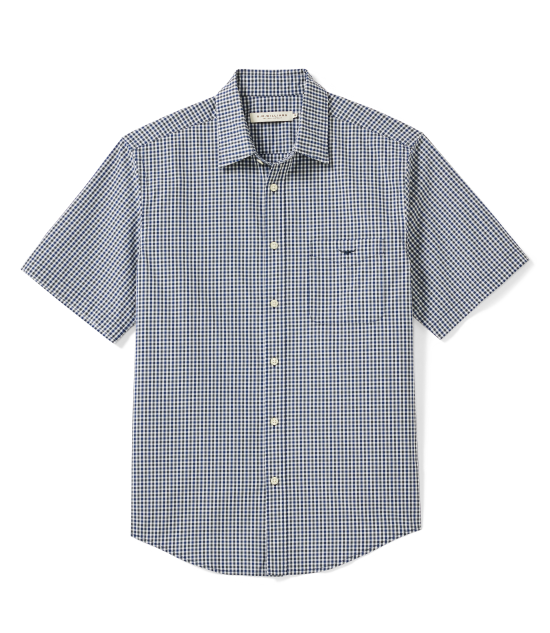 R.M.W Classic Poplin Check SS Shirt