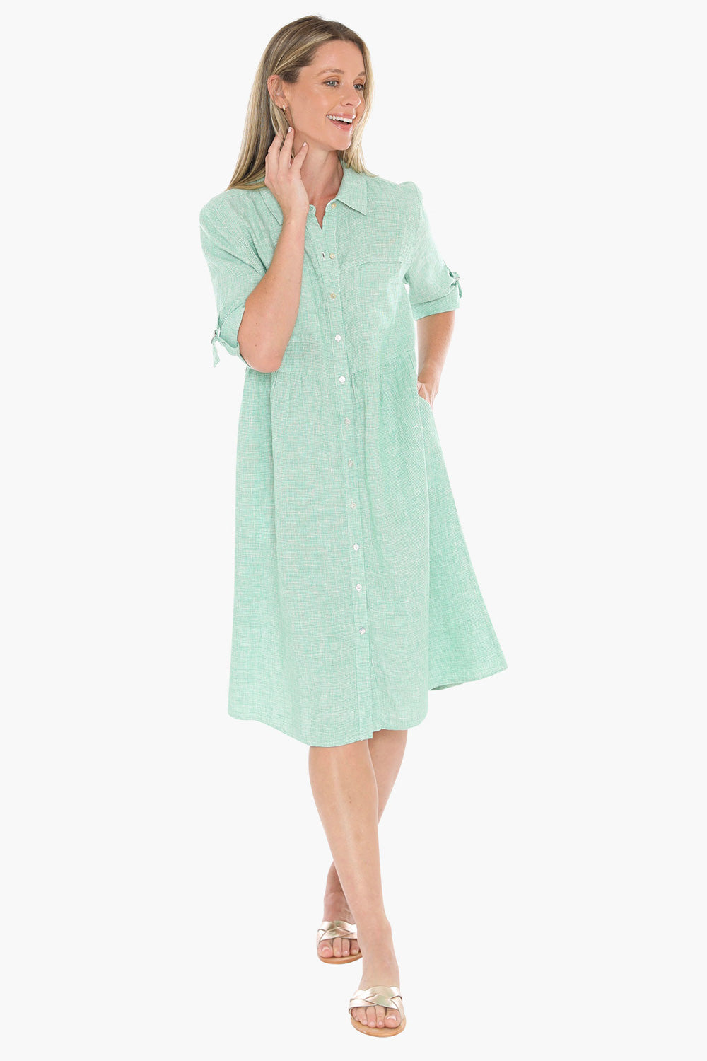 Jump Mini Check Dress