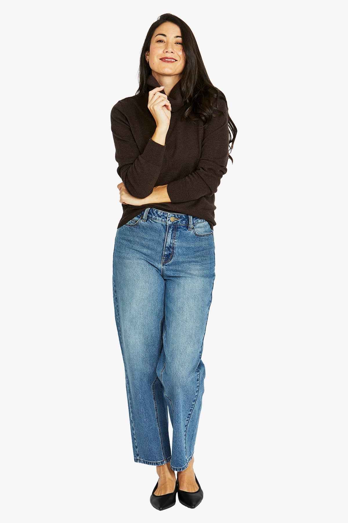 Jump Cowl Neck Pullover