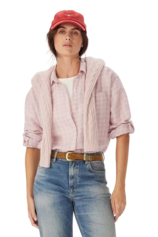 R.M.W Hopeland Linen Check Shirt