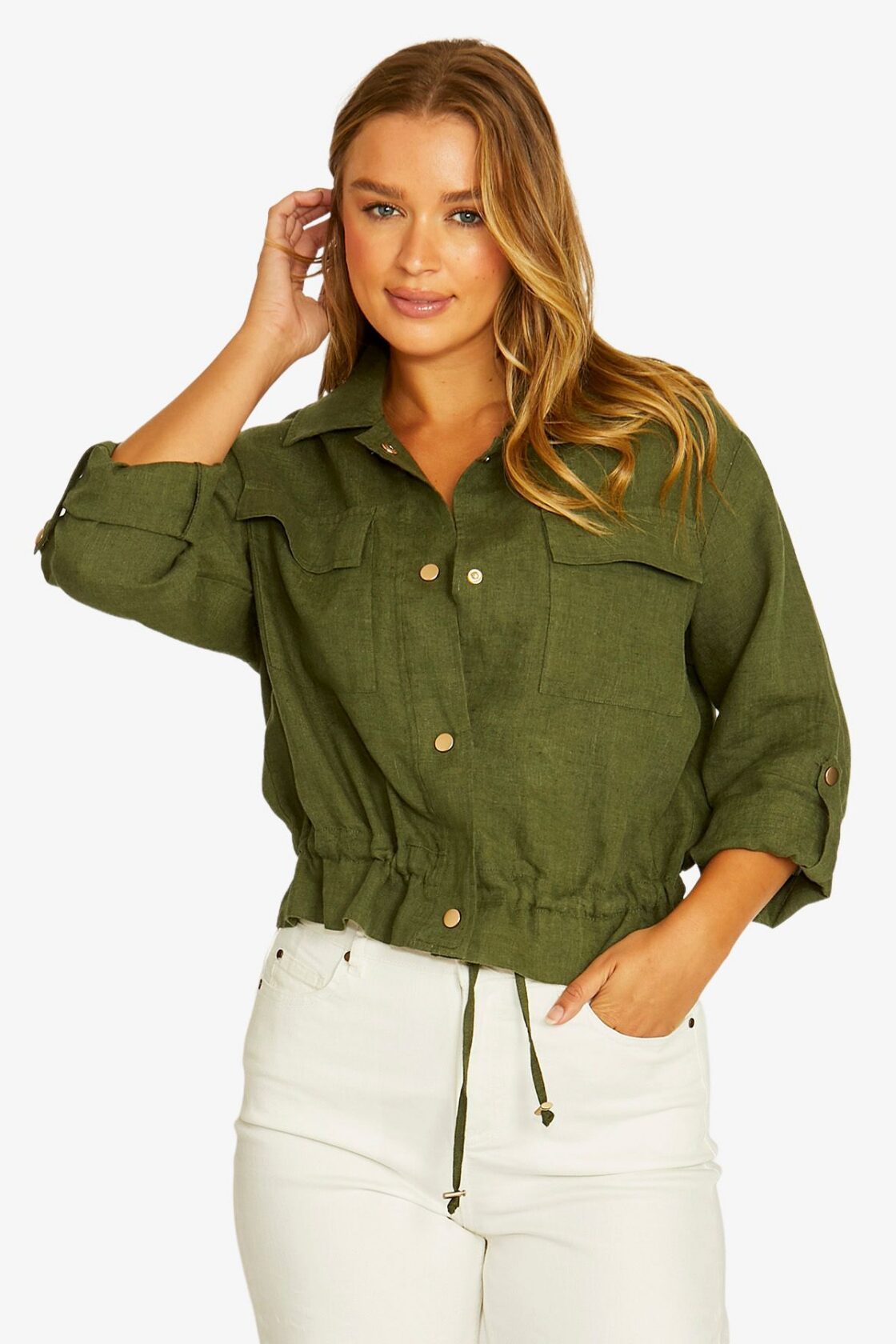 Jump Drawstring Jacket