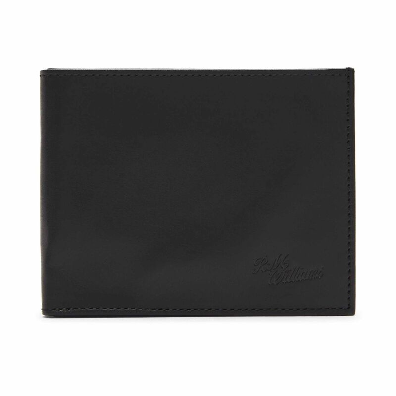 R.M.W Singleton Bifold Wallet - Black