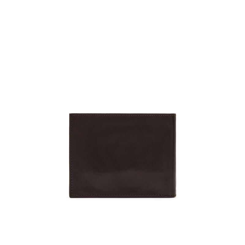 R.M.W Singleton Bifold Wallet - Dark Brown