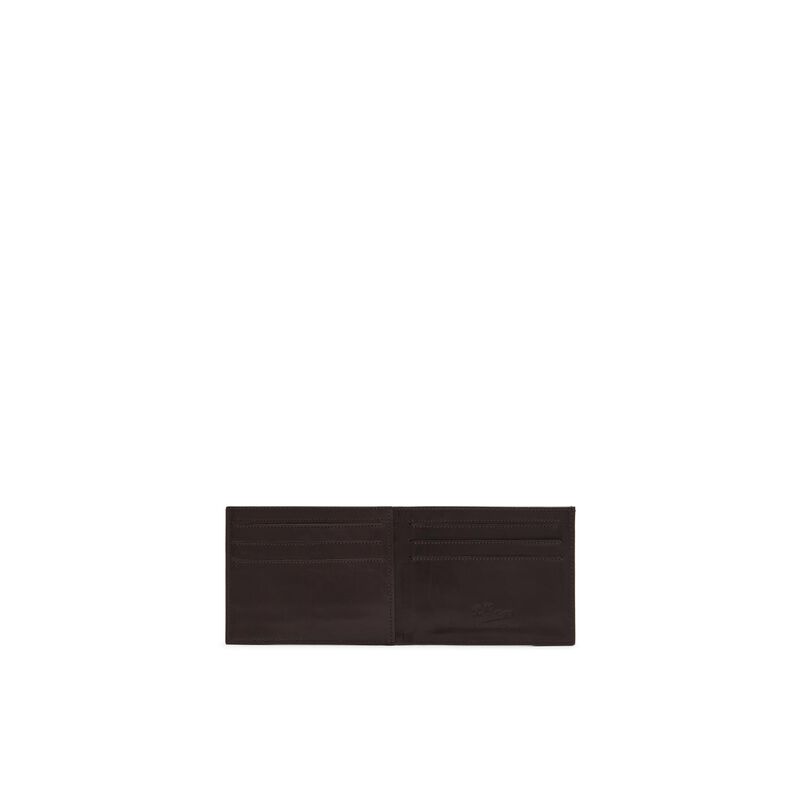 R.M.W Singleton Bifold Wallet - Dark Brown