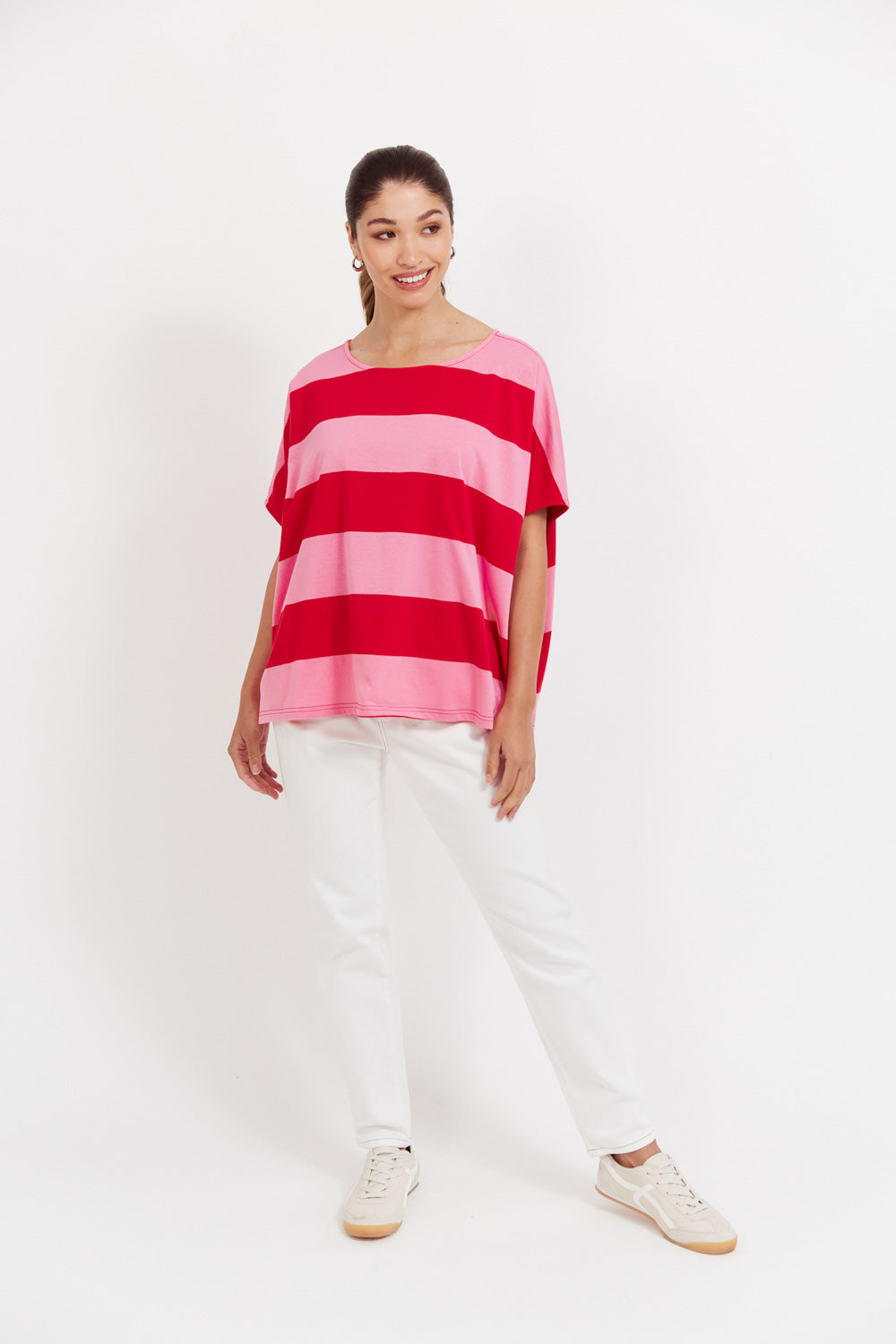 HAVEN Jardin Stripe Tshirt