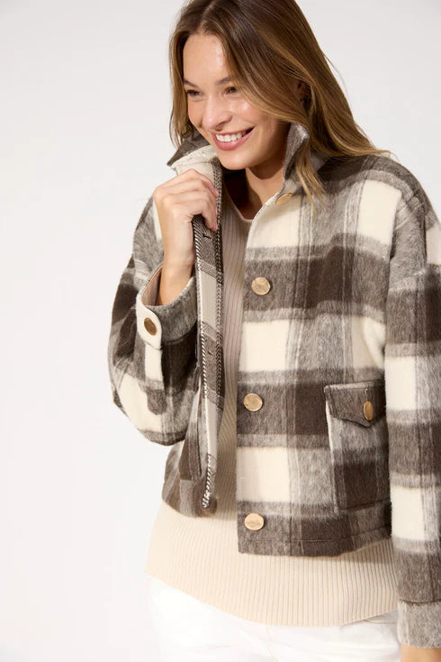 Haven Fargo Cropped Jacket