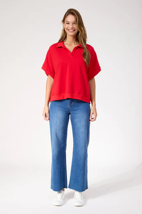 Haven Boston Crop Sweat Top