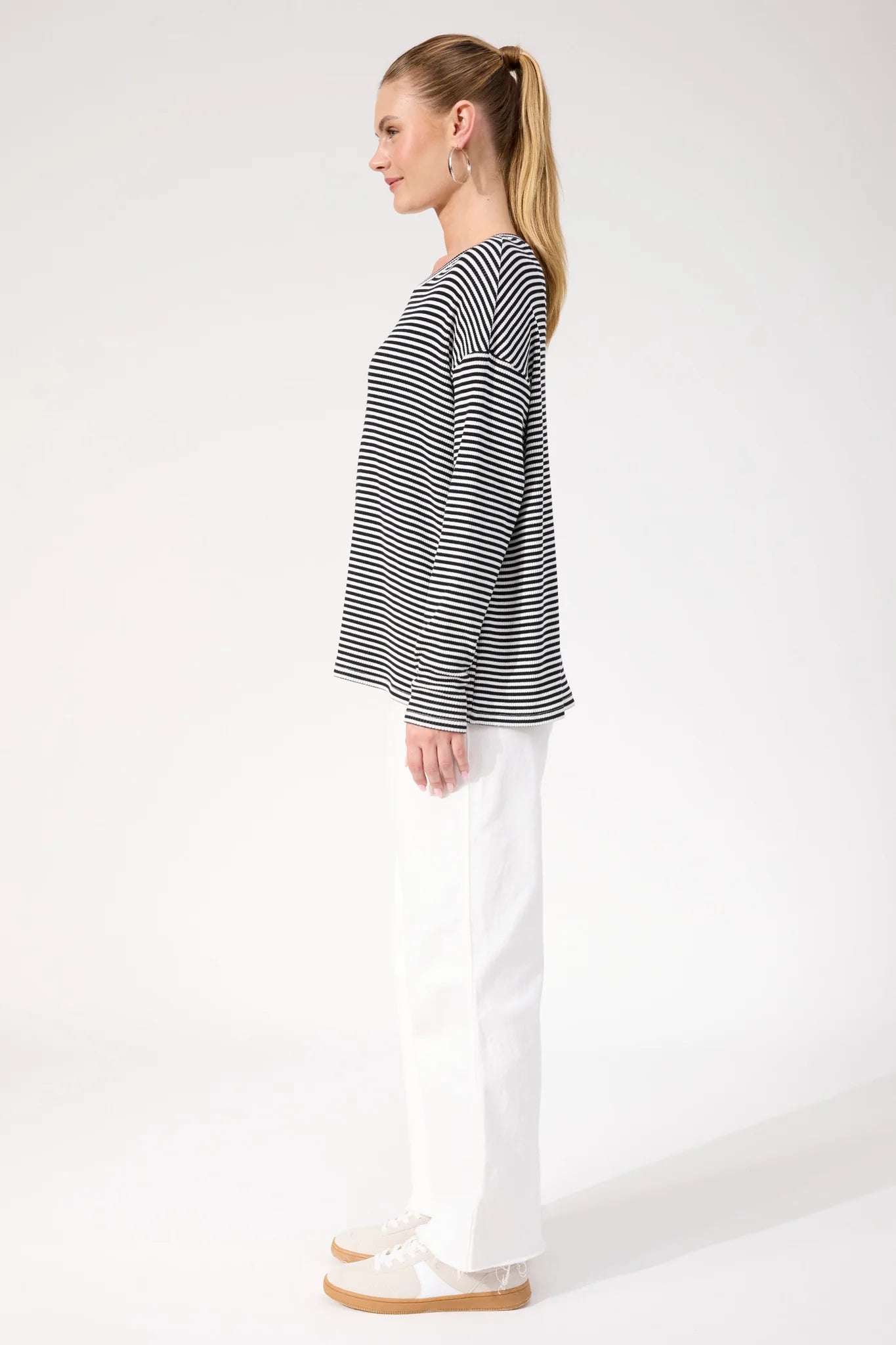 Haven Levi Stripe Long Sleeve T-Shirt