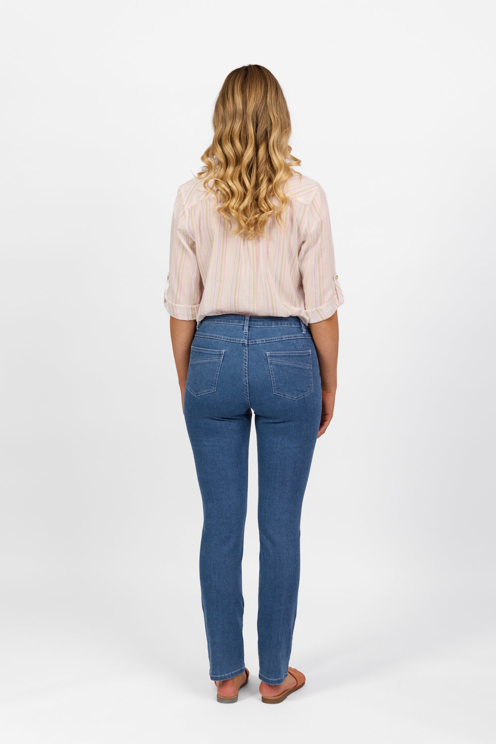Vassalli Slim Leg Full Length Jean