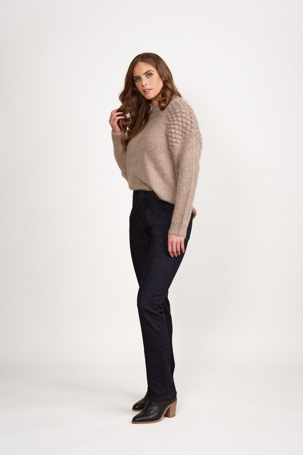 Vassalli Slim Leg Full Length Jean