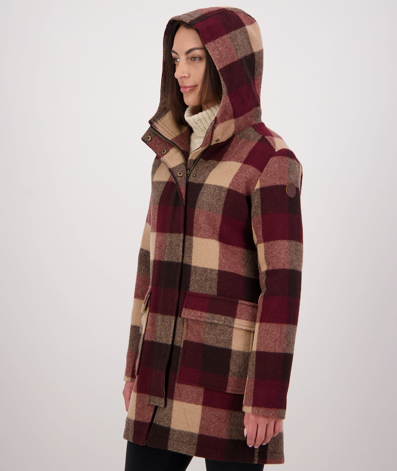 Swanndri Annmore V2 Womans Wool Overcoat