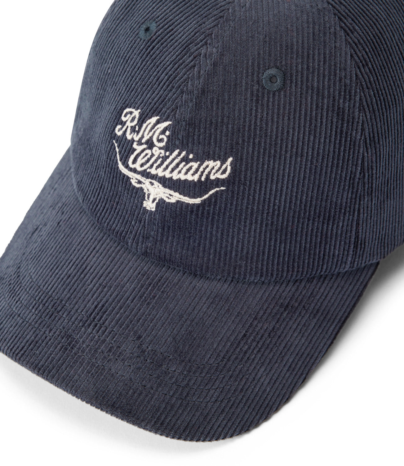 R.M.W Script Longhorn Cord Cap
