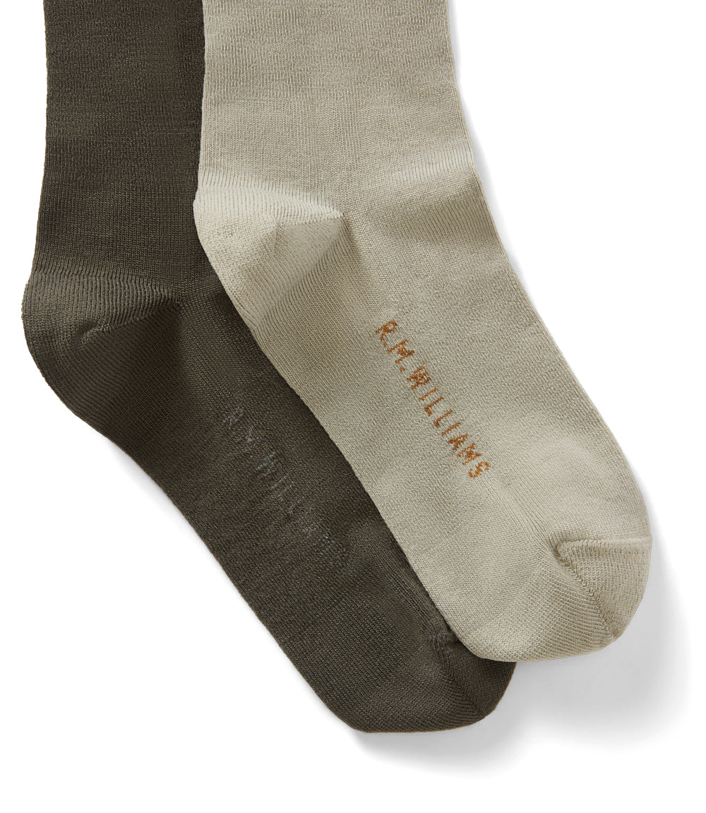 R.M.W Longhorn Sock 2PK