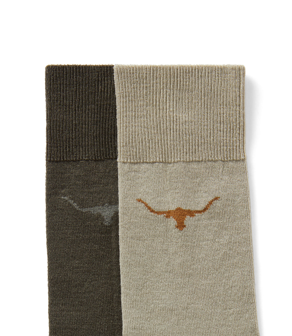 R.M.W Longhorn Sock 2PK