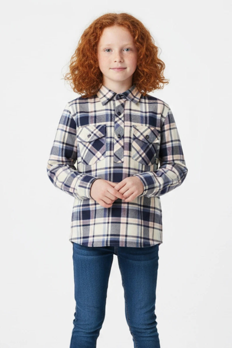Swanndri Kids Egmont Half Placket