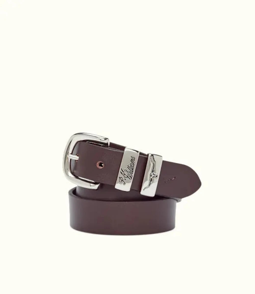 R.M.W 1 1/4" 3 Piece Solid Hide Belt