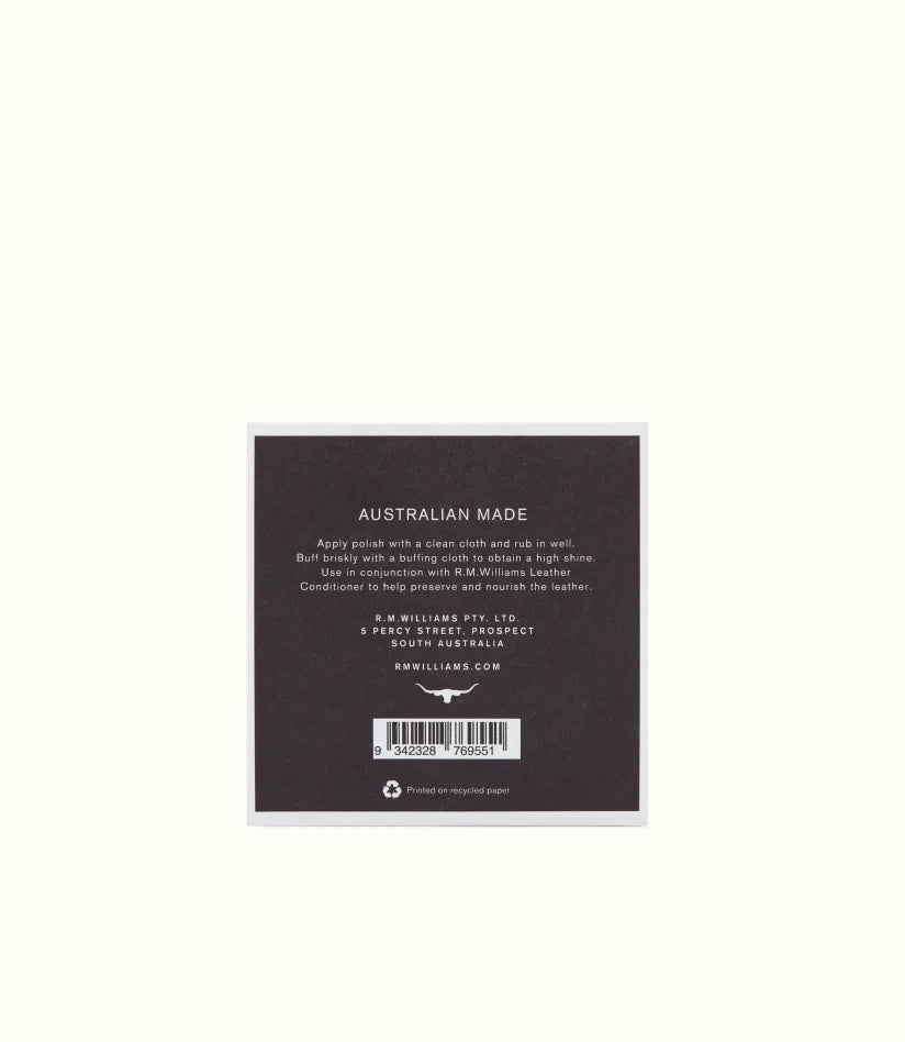 R.M.W Stockman's Boot Polish