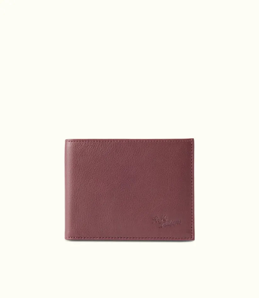 R.M.W Singleton bi-fold wallet - Chocolate Raisin
