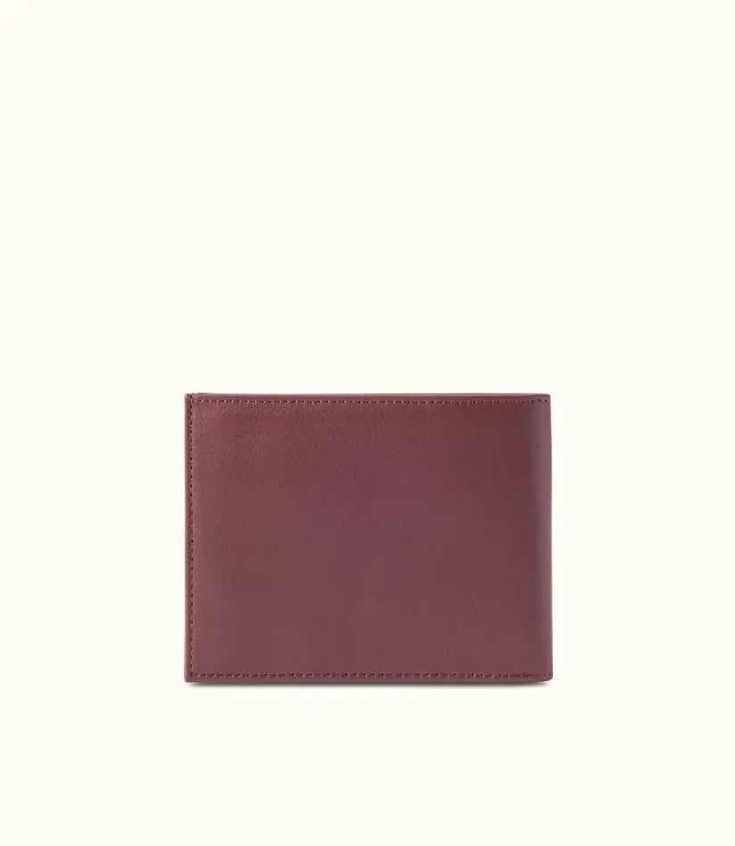 R.M.W Singleton bi-fold wallet - Chocolate Raisin