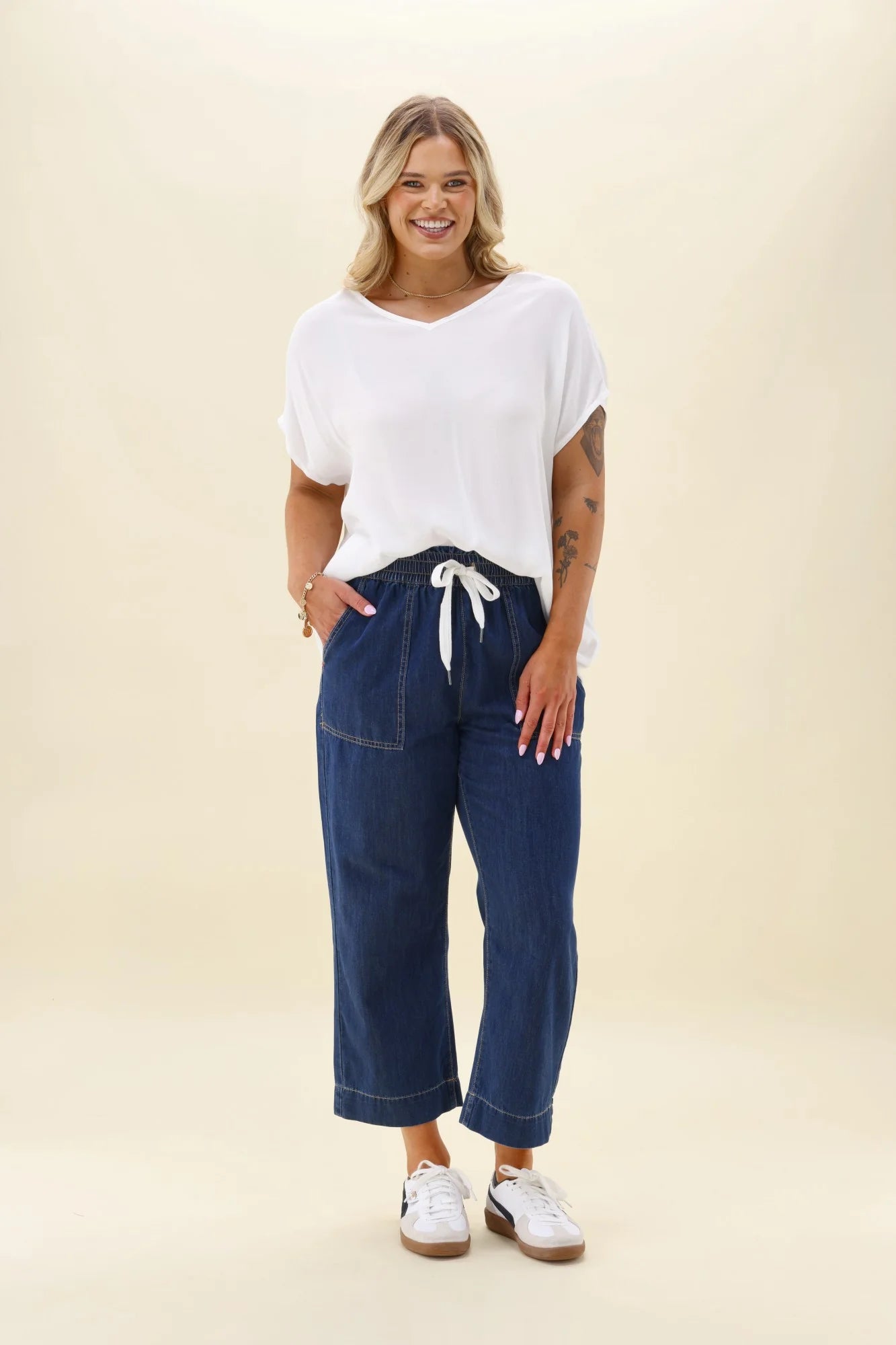 Elm Greta Slim leg Denim Pant