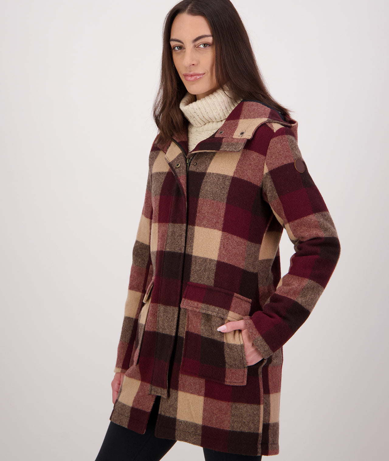Swanndri Annmore V2 Womans Wool Overcoat