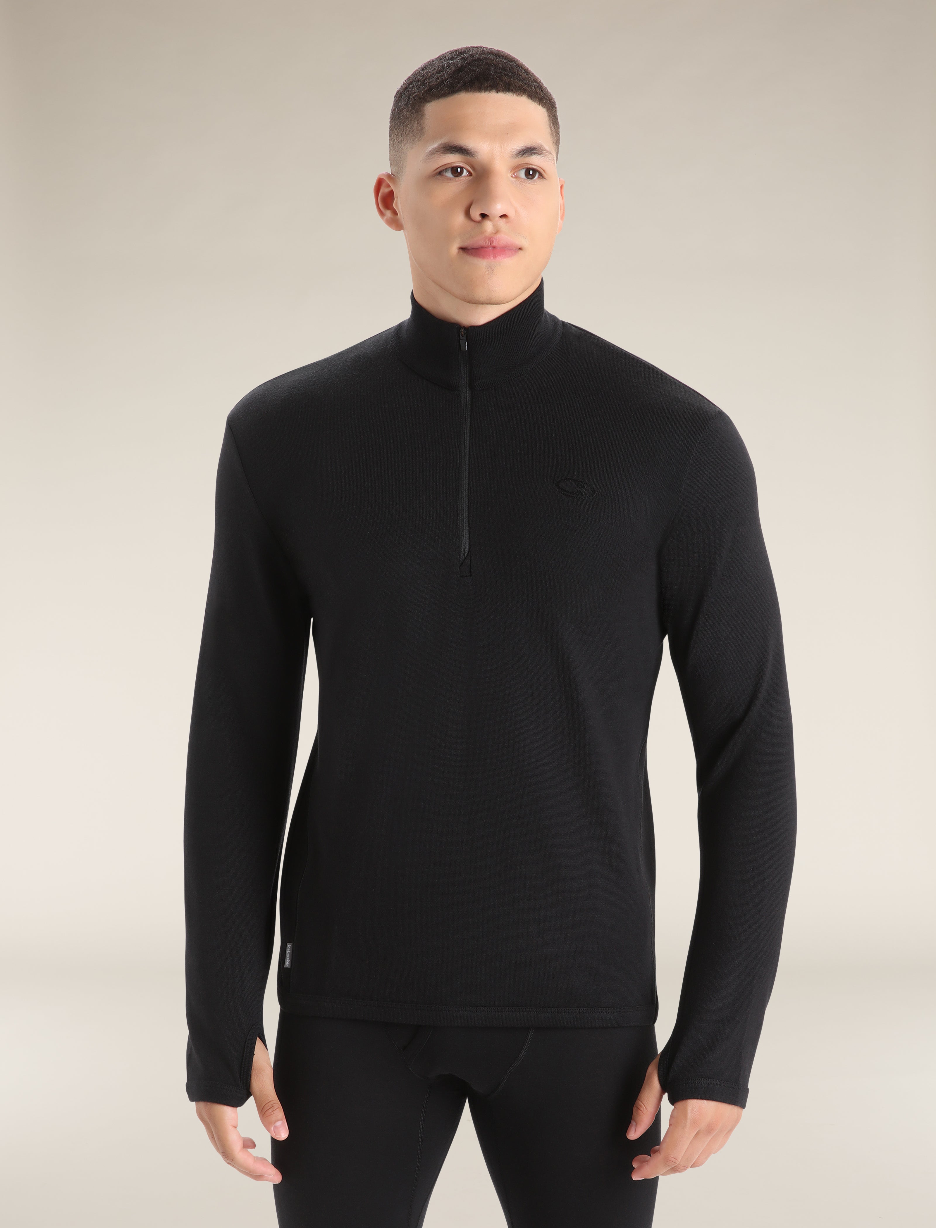 Icebreaker Mens Original LS Half Zip