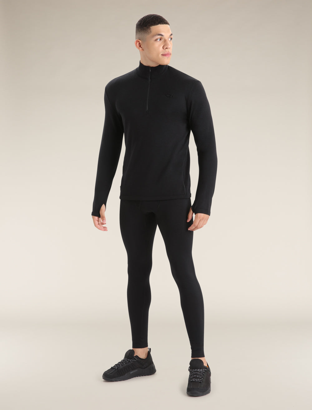 Icebreaker Mens Original LS Half Zip