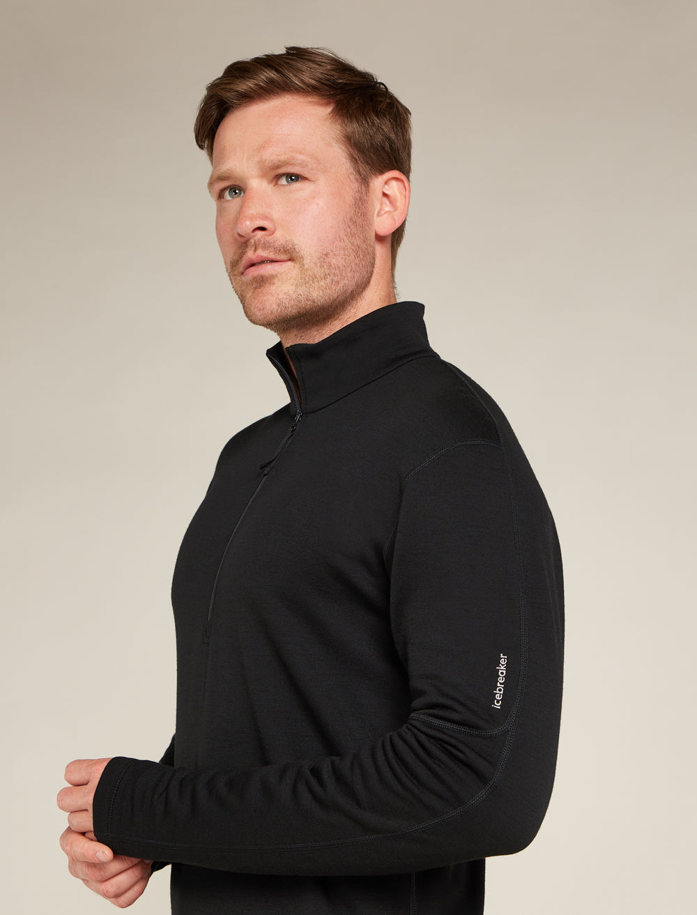 Icebreaker M Merino 360 RealFleece Elemental LS Half Zip