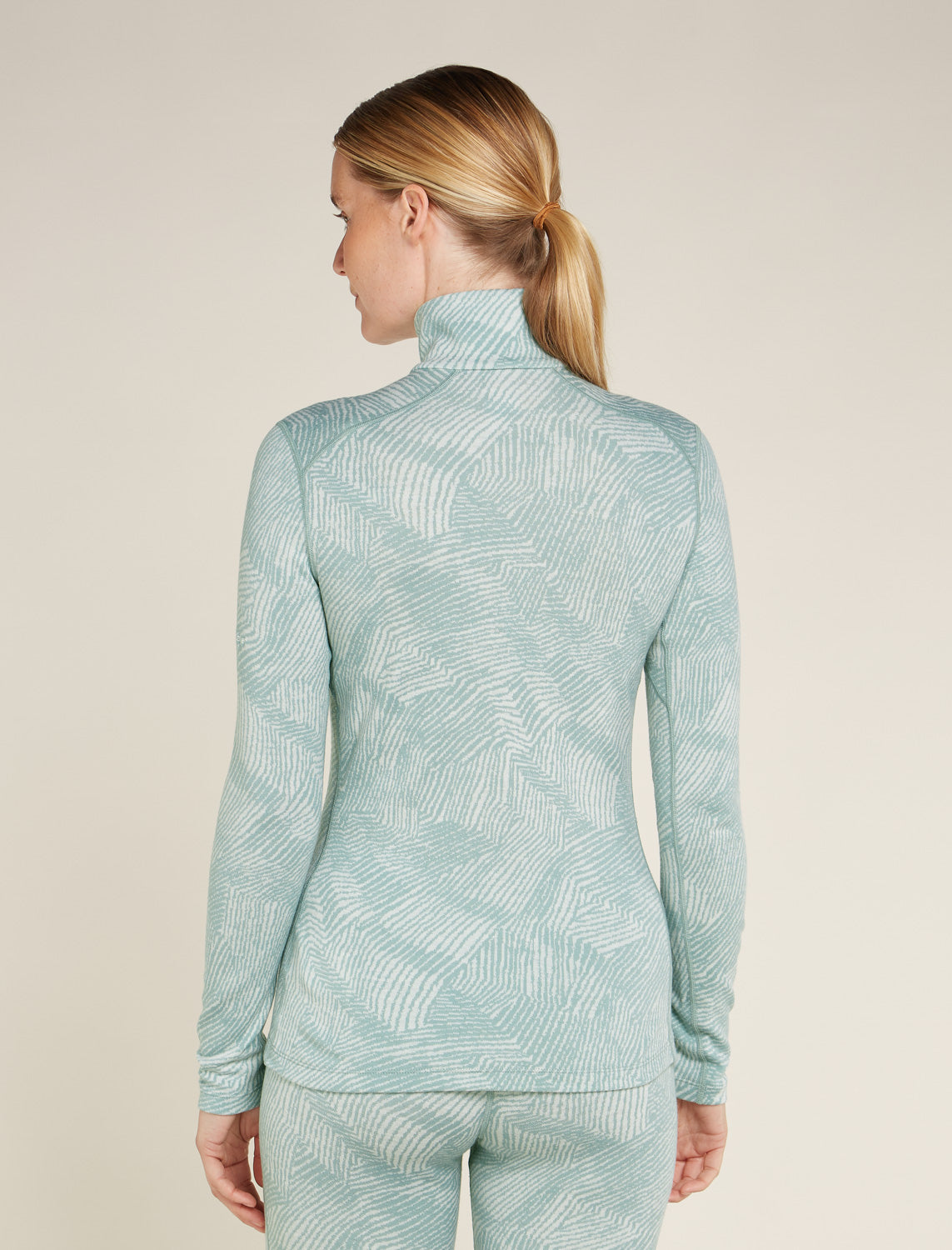 Icebreaker W Merino 260 Vertex LS Half Zip Frozen Forms
