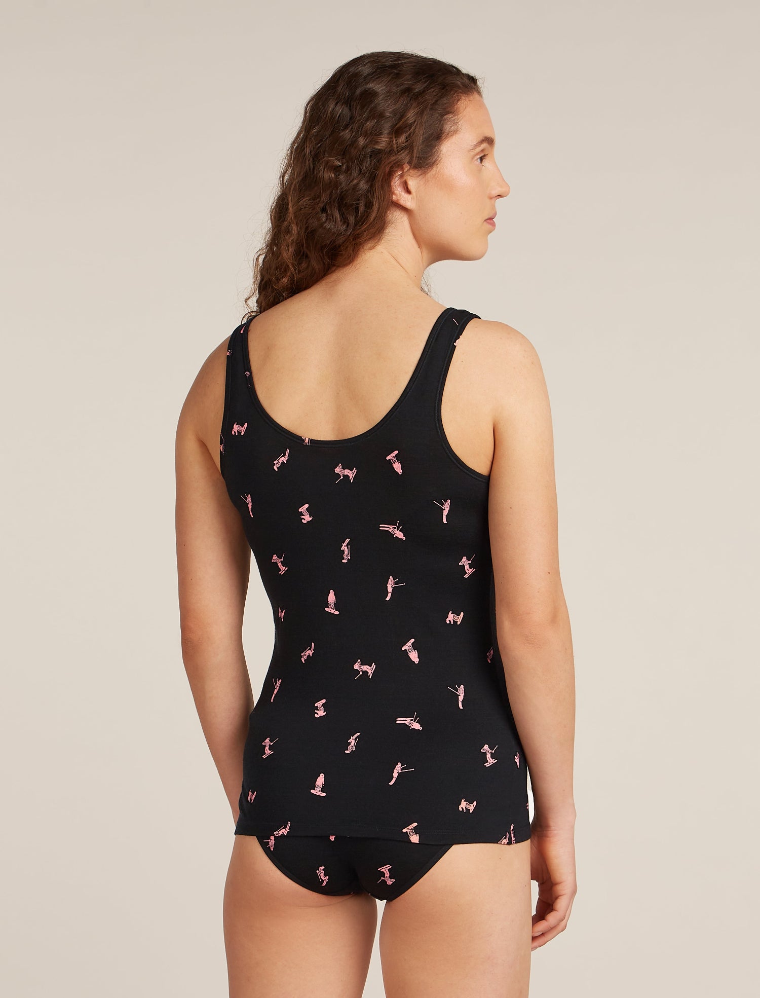 Icebreaker W Merino 150 Siren Tank Snow Day