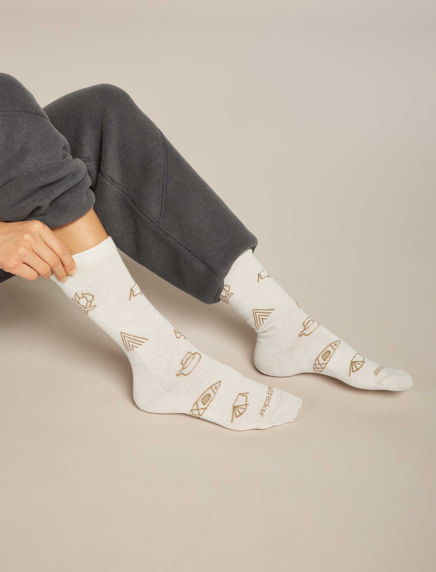 Icebreaker W Merino Lifestyle Ultralite Crew Camp