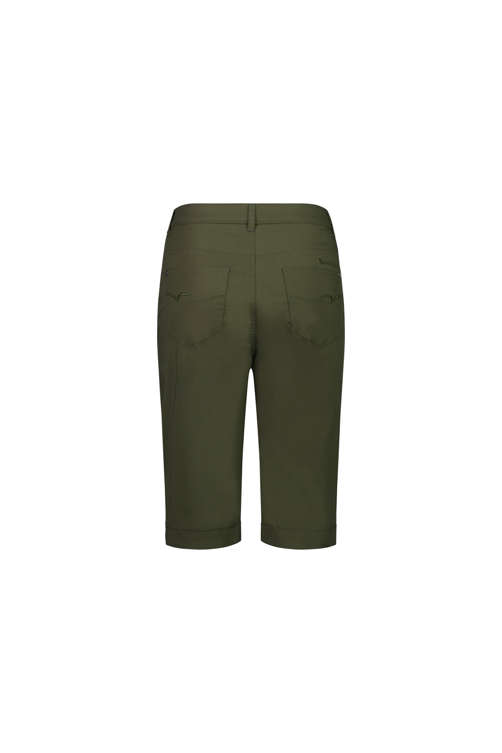 Vassalli Poplin Straight Leg Short