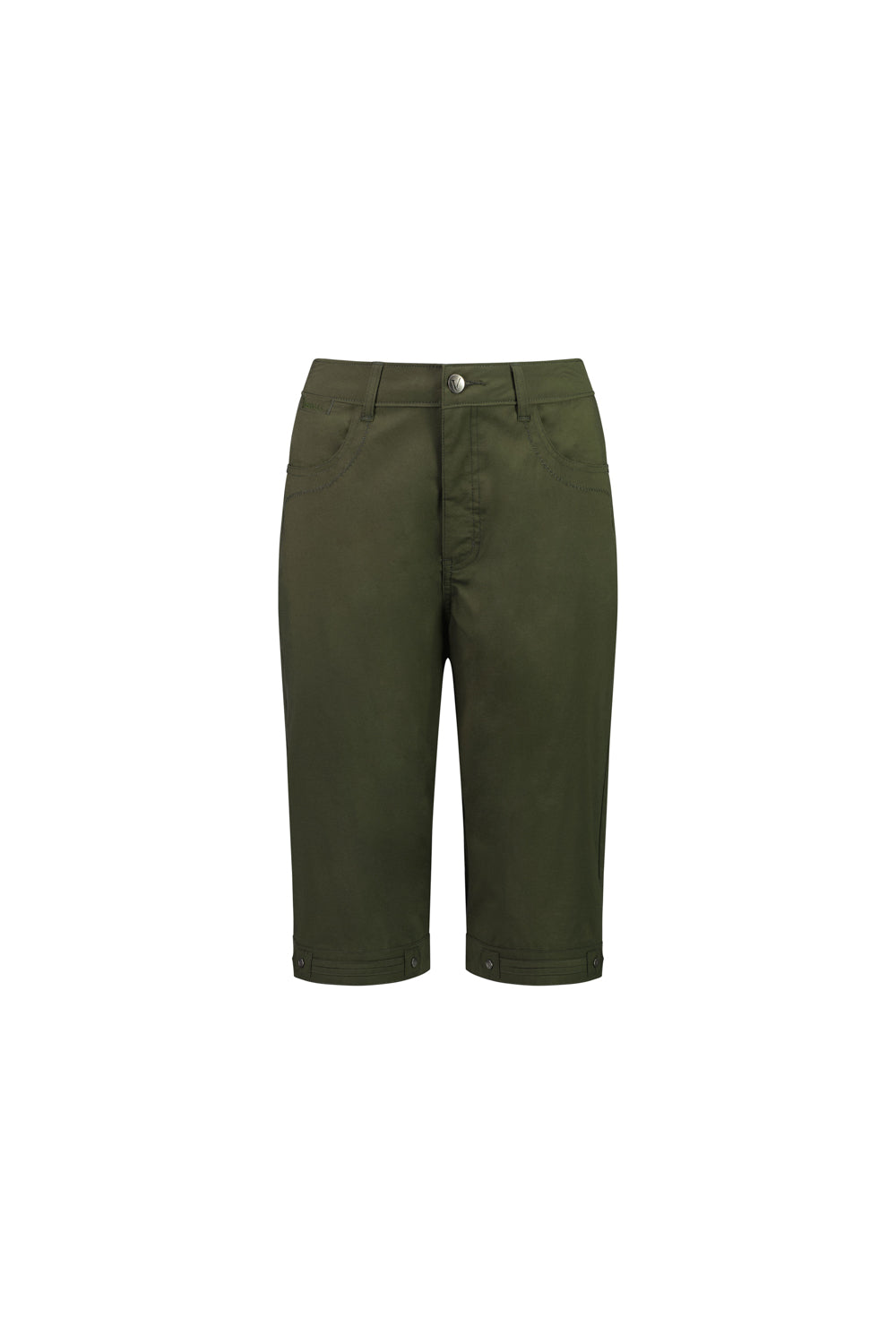 Vassalli Poplin Straight Leg Short