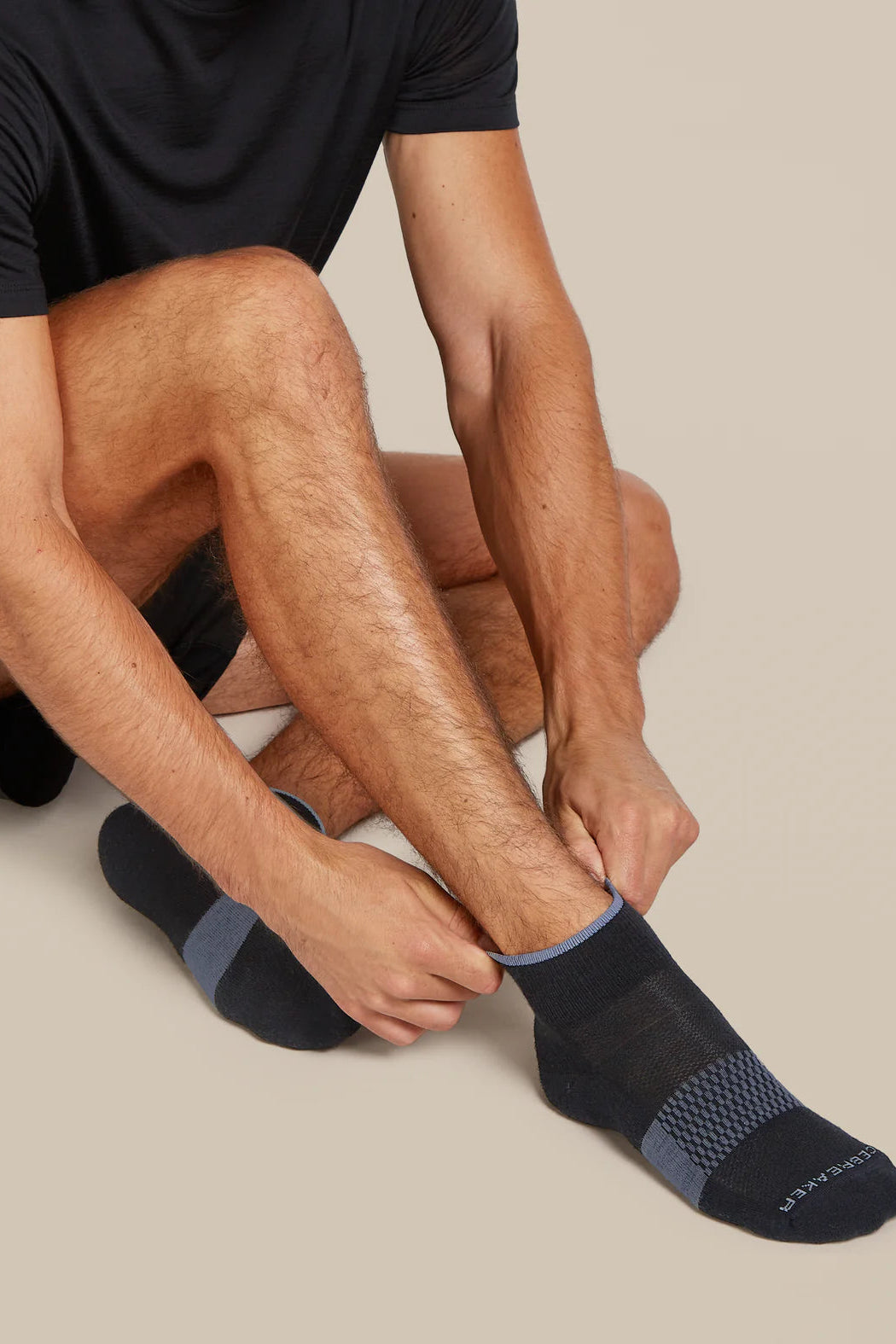 Icebreaker M Merino Blend Run+ Ultralight Mini