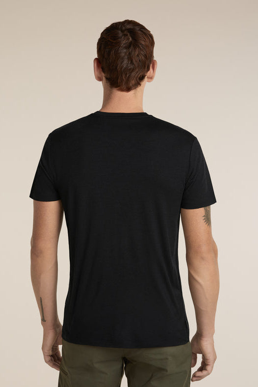 Icebreaker M 150 Tech Lite SS Tee Range Stripe