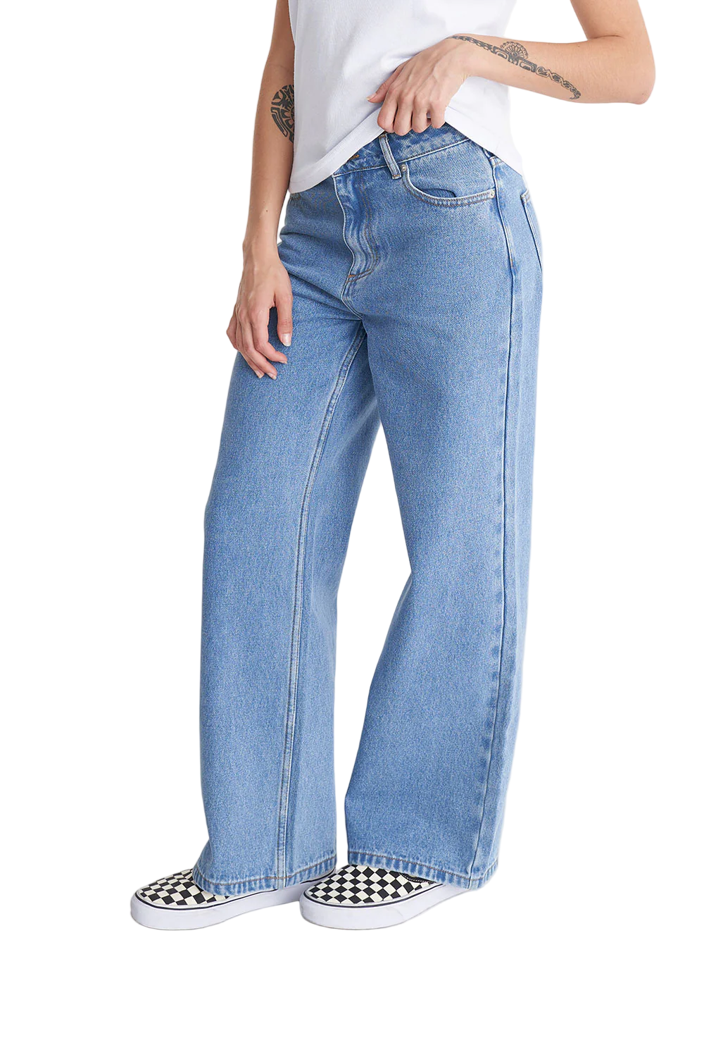 Huffer Womans Baggy Denim Jean