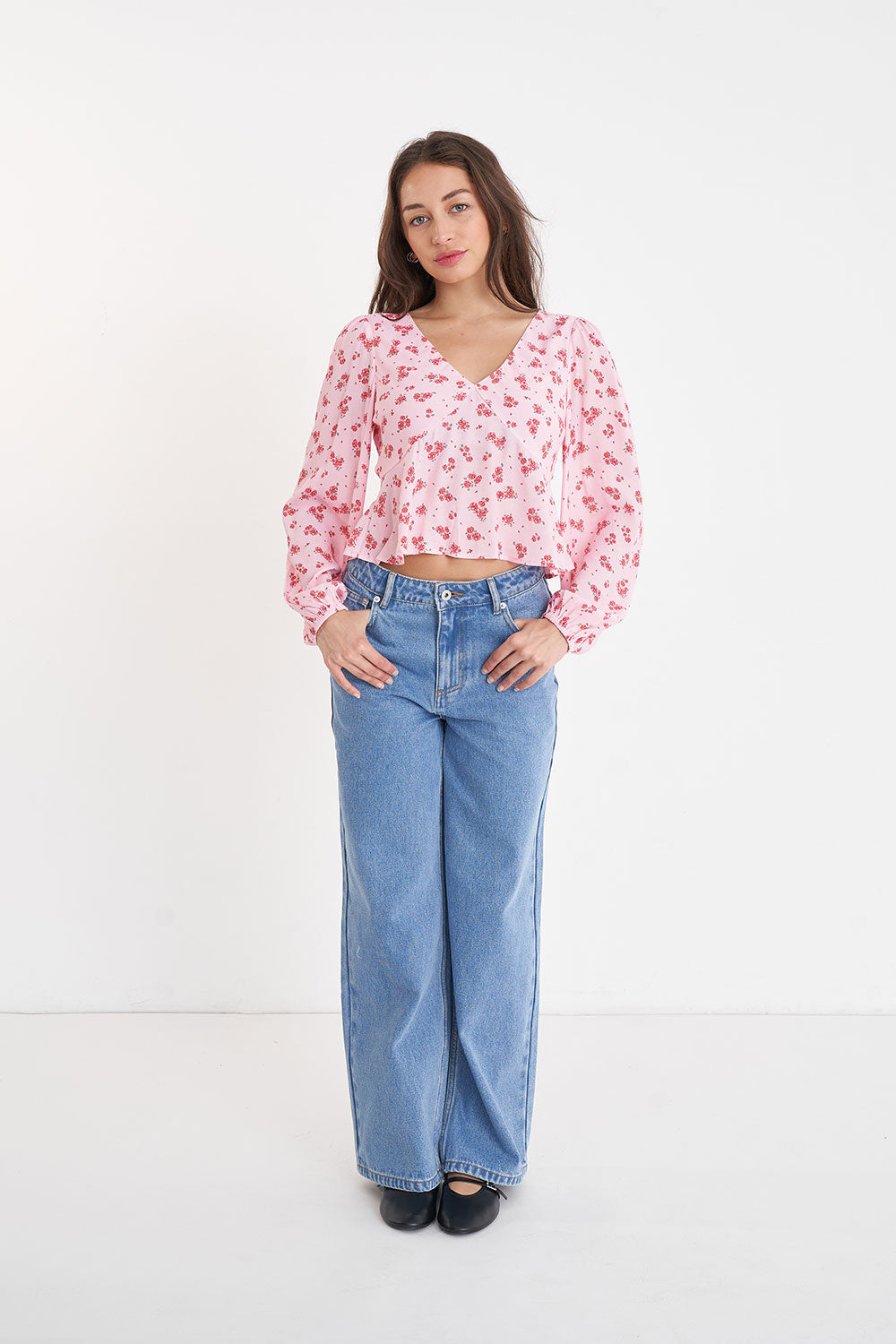 Huffer La Rosa Cleo LS Top