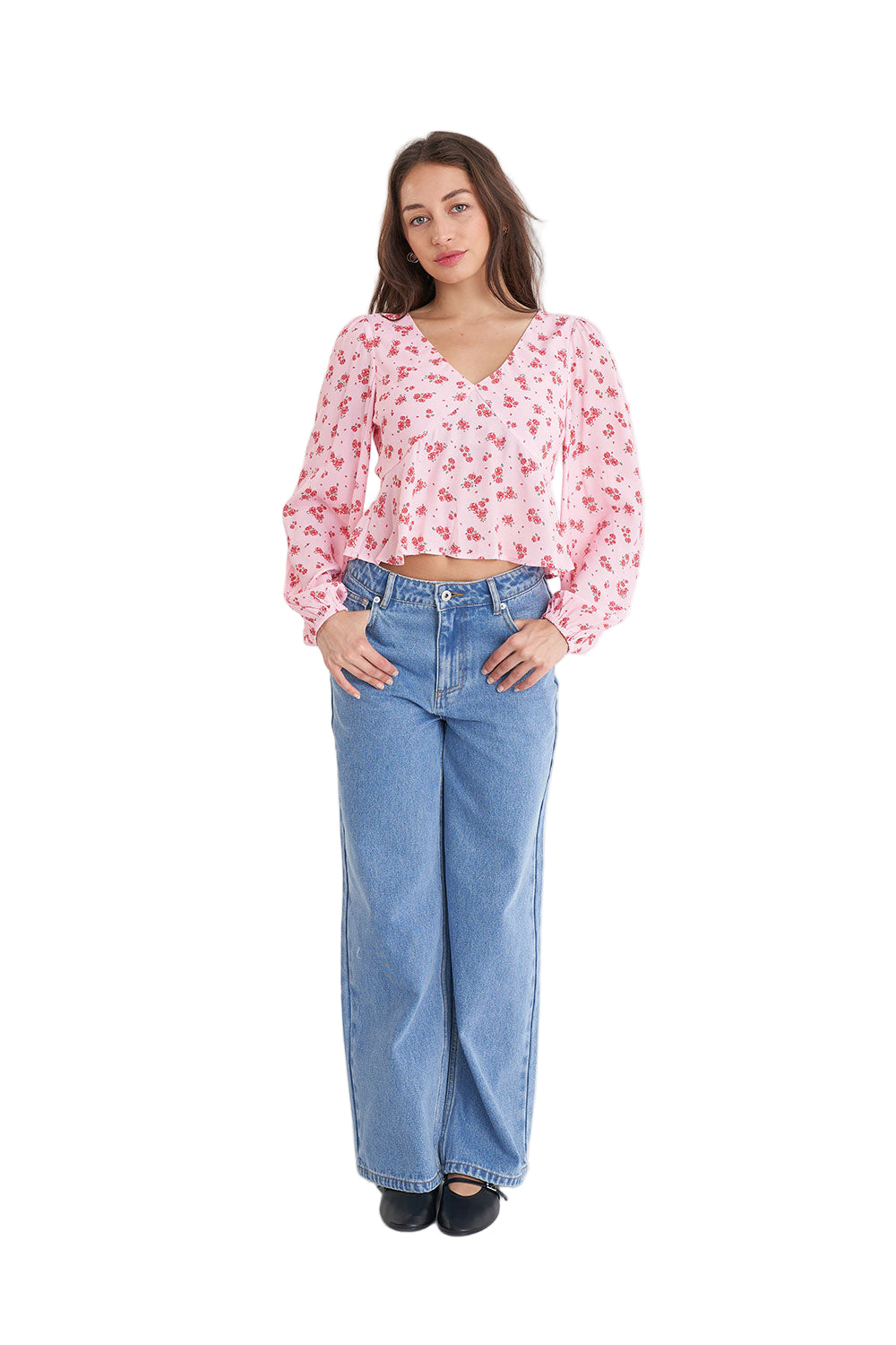 Huffer La Rosa Cleo LS Top